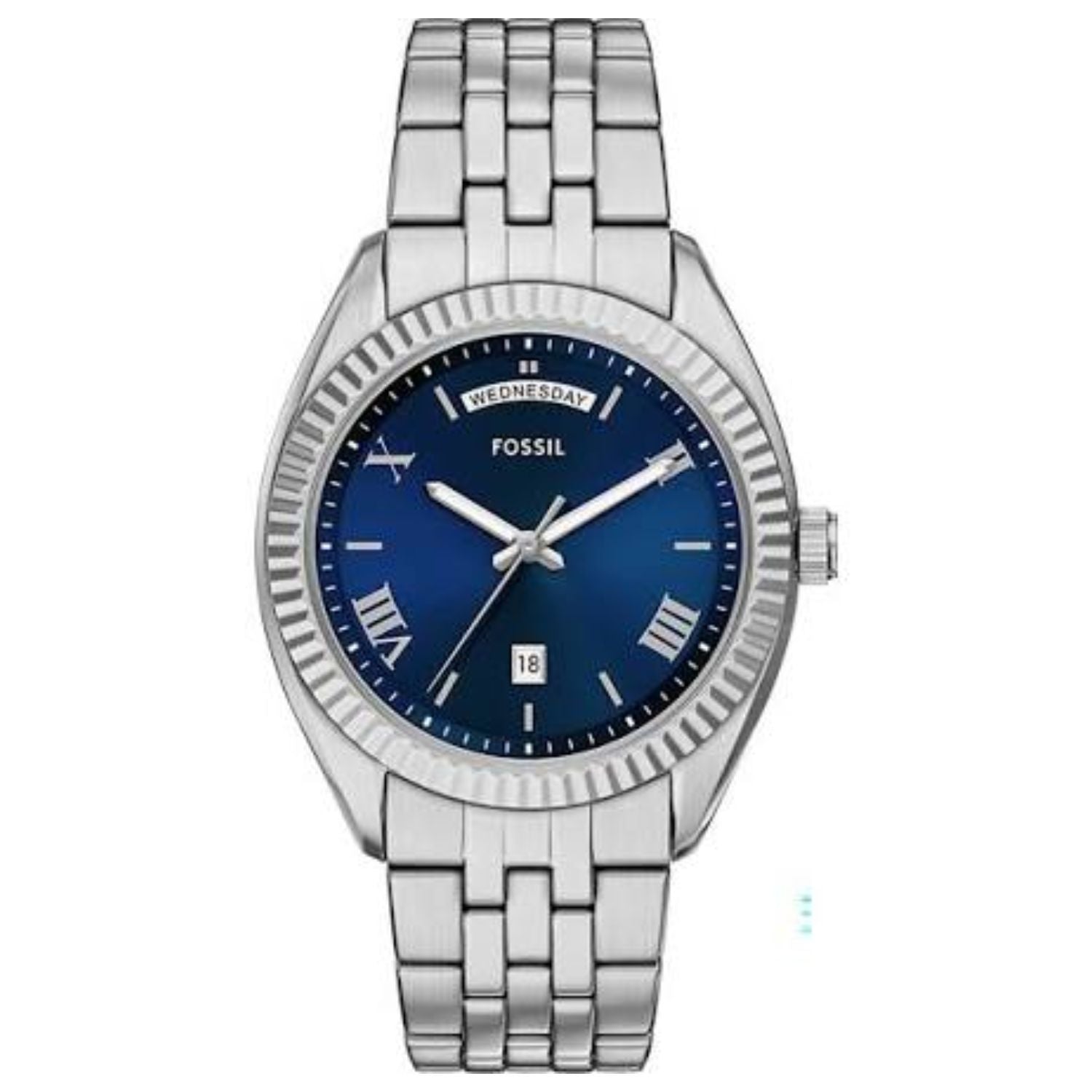Fossil Fossil Men's Campbell Blue Dial Watch - FS6140