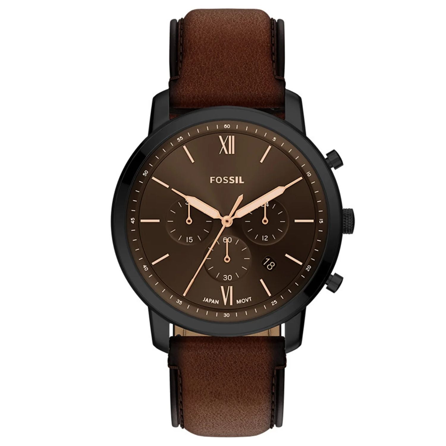 Fossil Fossil Men's Neutra Brown Dial Watch - FS6163