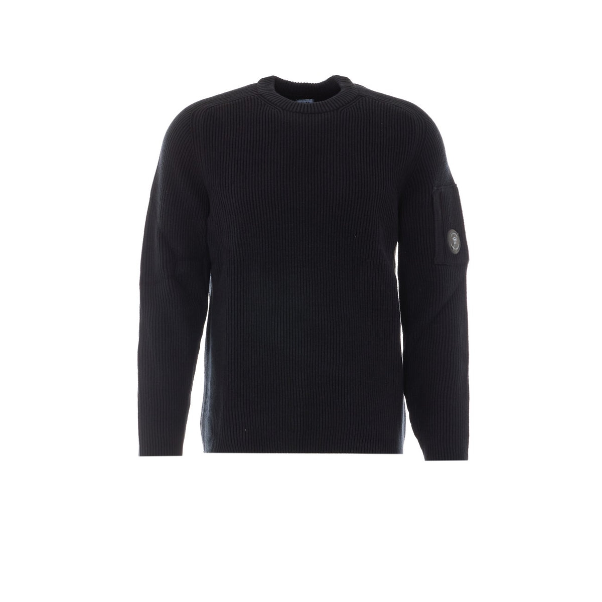 C.P. Company C.P. Company Men Full Rib Cotton Lens Sweater