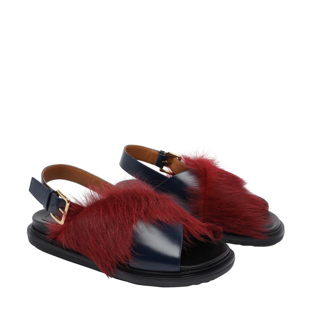Marni Marni Women Fussbett Sandals With Long Hair