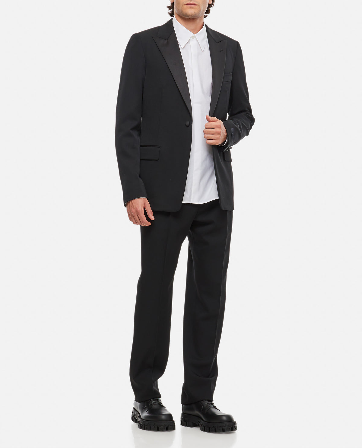 Lanvin Lanvin Men Wool Tuxedo Jacket