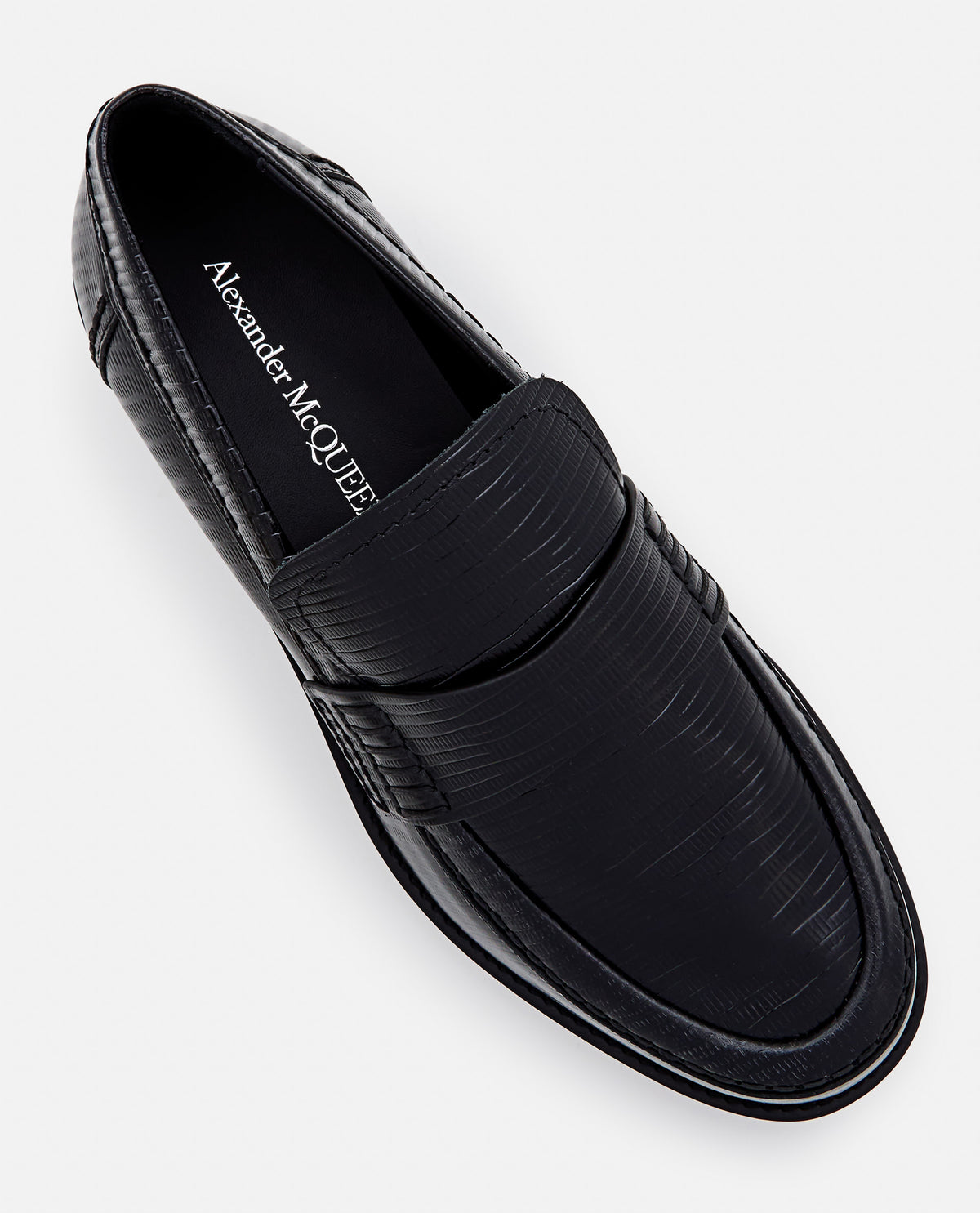 Alexander McQueen Alexander Mcqueen Men Sole Jupiter Leather Loafer
