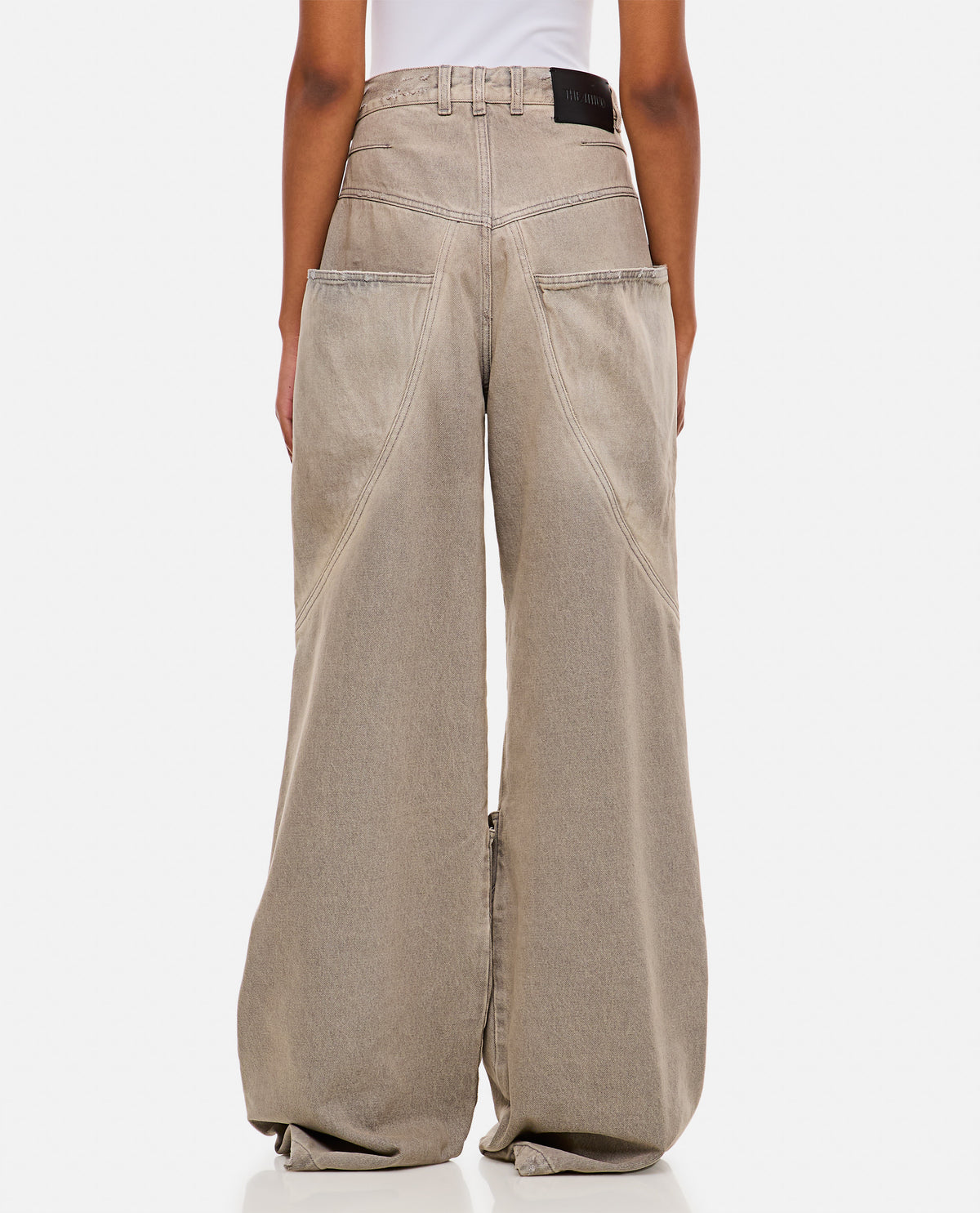 The Attico Women Oversize Denim Pants