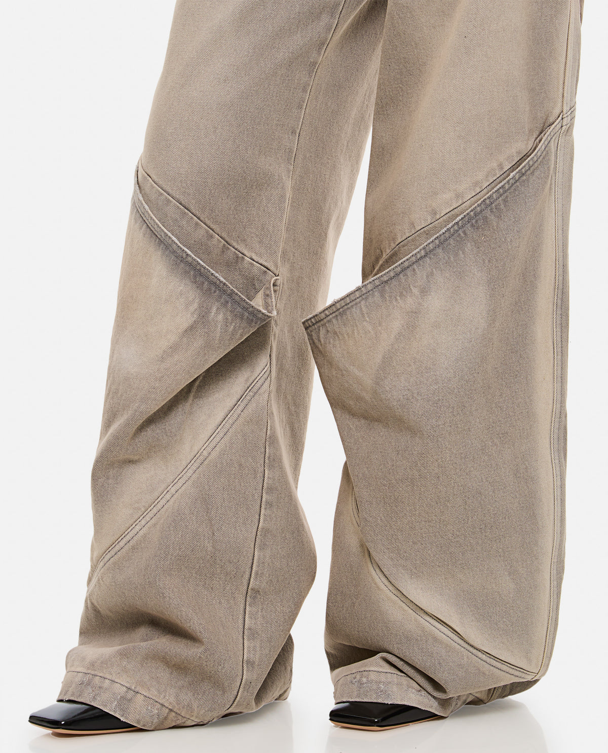 The Attico Women Oversize Denim Pants