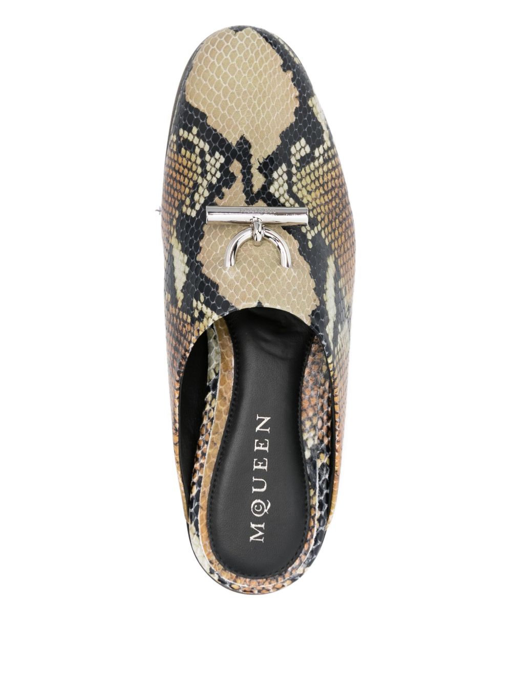 Alexander Mcqueen Women Leather Slippers