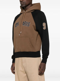 Ami Paris Men Cotton Colorblock Hoodie