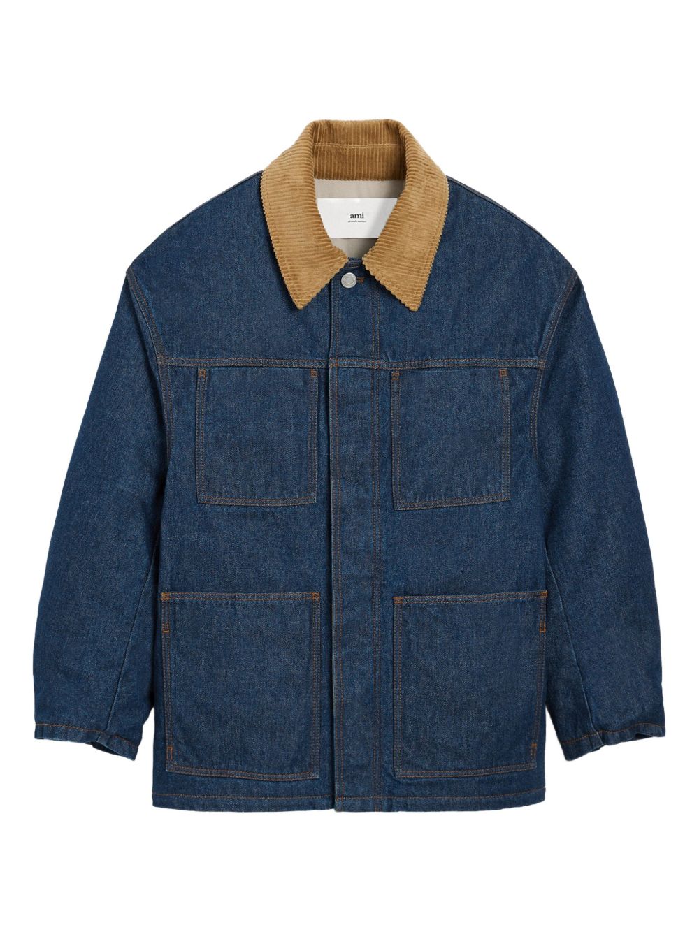 Ami Paris Men Worker Denim Jacket