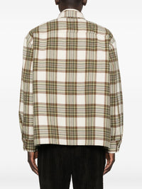 Ami Paris Men Wool Checked Overshirt