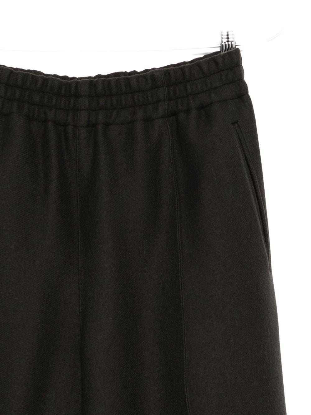 AMI PARIS Ami Paris Women Wool Wide-Leg Trousers