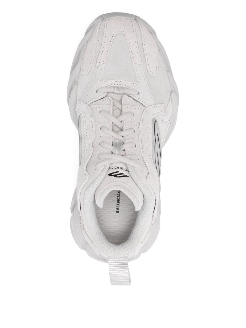 Balenciaga Women Monday Leather Sneakers