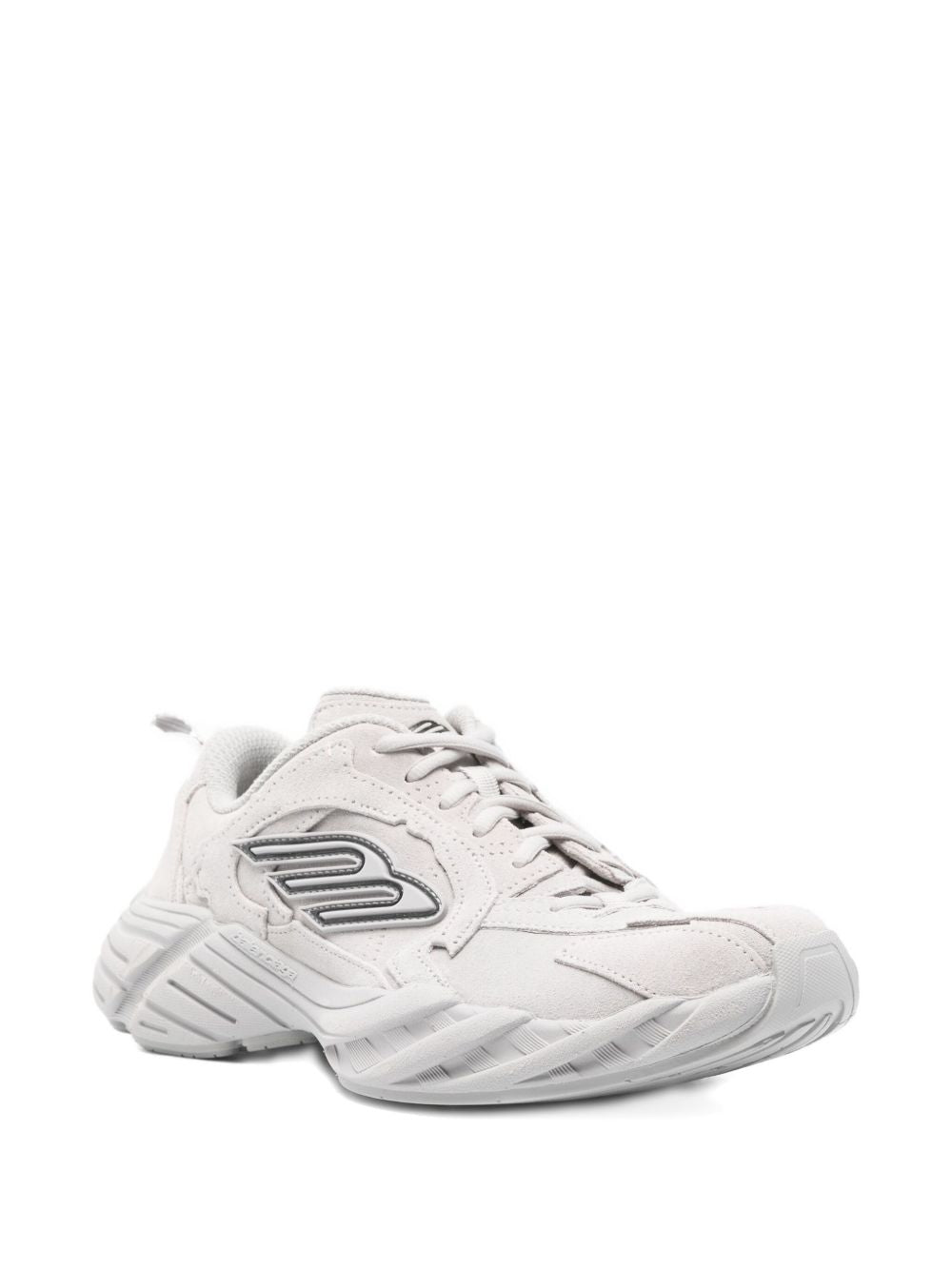 Balenciaga Women Monday Leather Sneakers