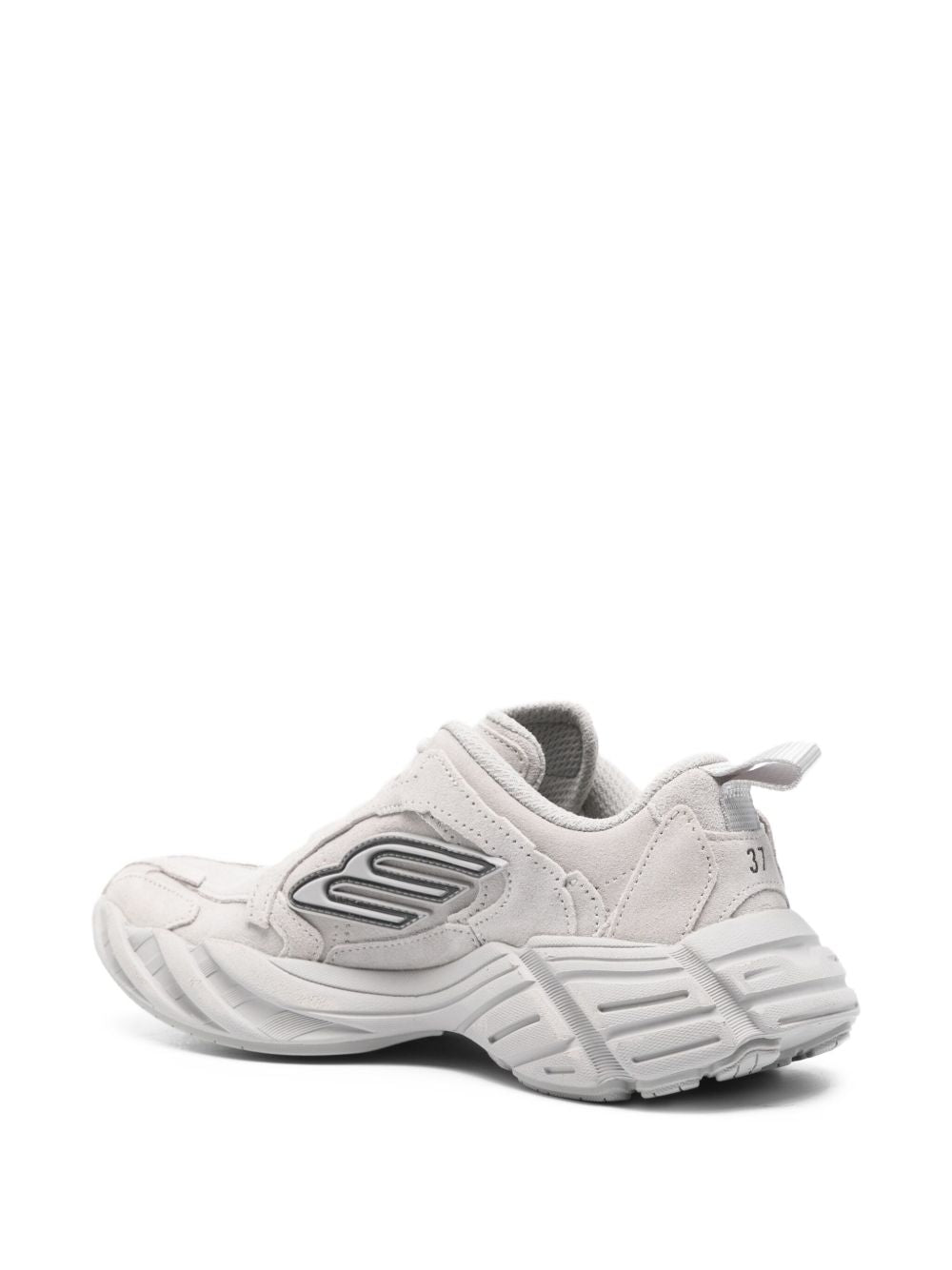 Balenciaga Women Monday Leather Sneakers