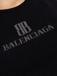 Balenciaga Women Logo Tank Top