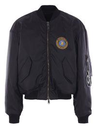 Balenciaga Men Nylon Bomber Jacket