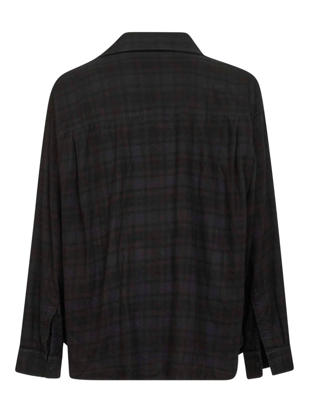 Balenciaga Men Layered Cotton Shirt