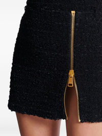 Balmain Women Tweed Mini Skirt
