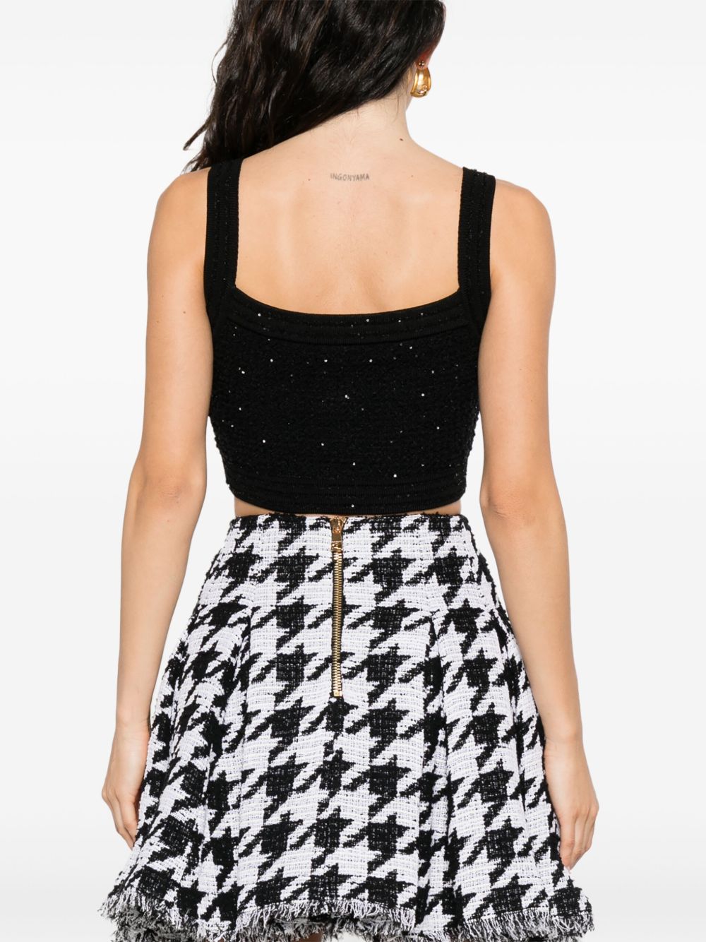 Balmain Women Tweed Top