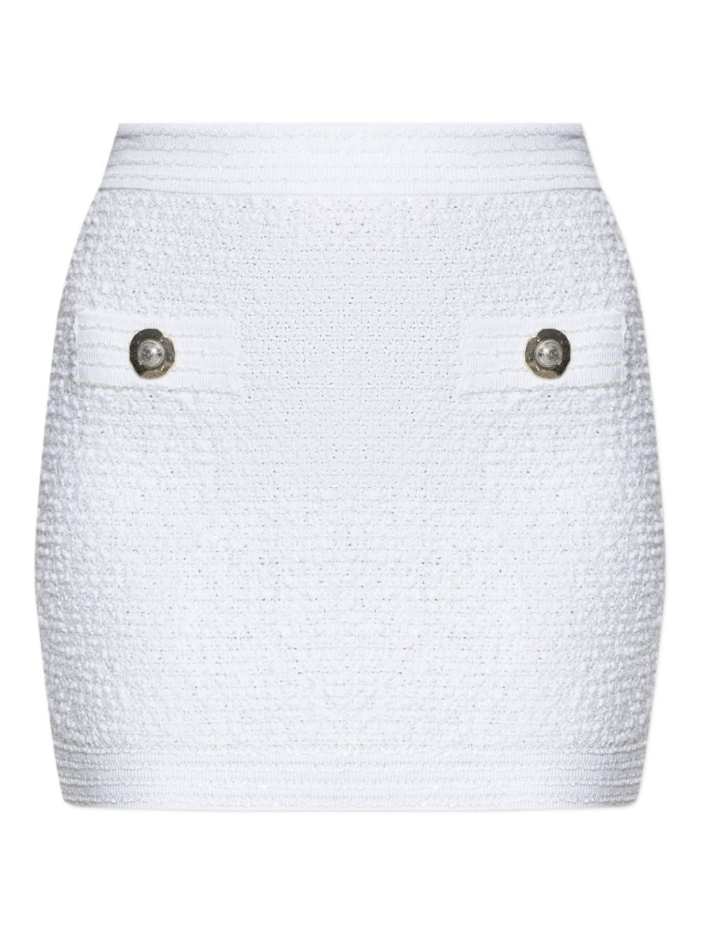 Balmain Women Tweed Mini Skirt