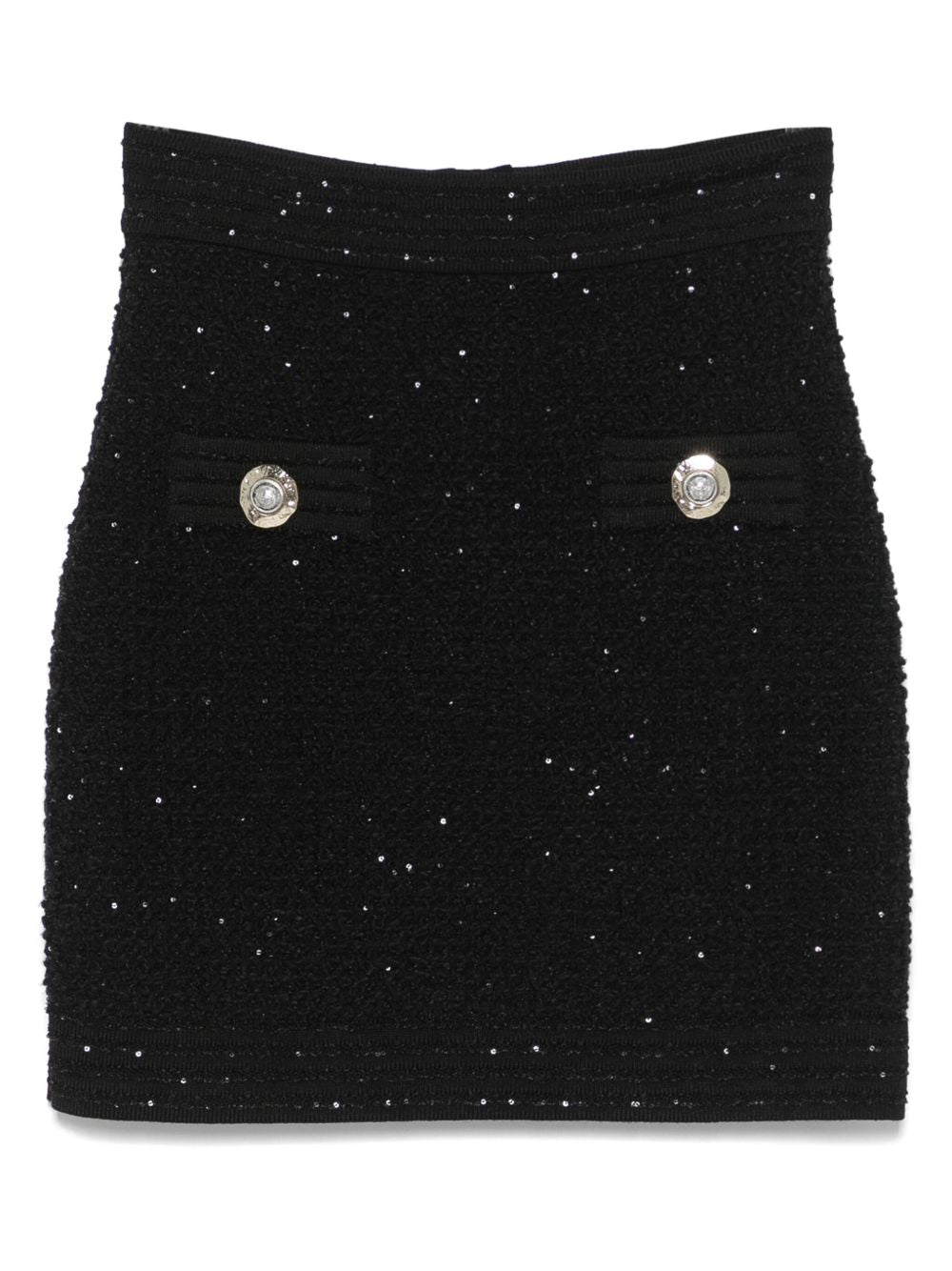 Balmain Women Tweed Mini Skirt