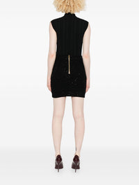Balmain Women Tweed Mini Skirt