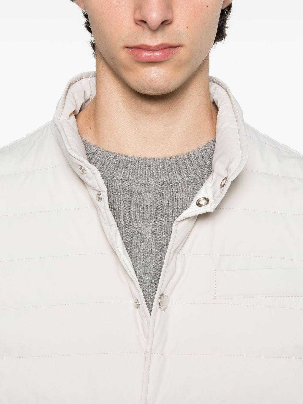 BRUNELLO CUCINELLI Brunello Cucinelli Men Nylon Down Vest