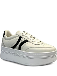 Celine Women Block Leather Sneakers