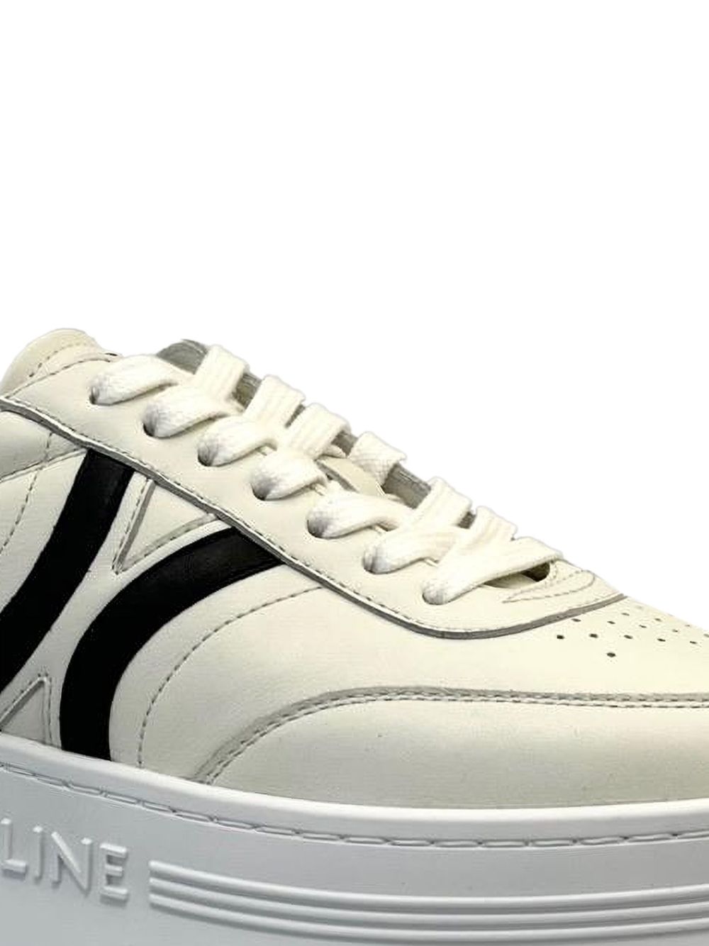 Celine Women Block Leather Sneakers