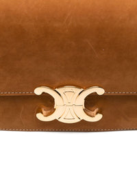 Celine Women Triomphe Teen Leather Crossbody Bag