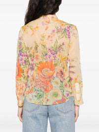 CELINE Celine Women Printed Silk Blouse