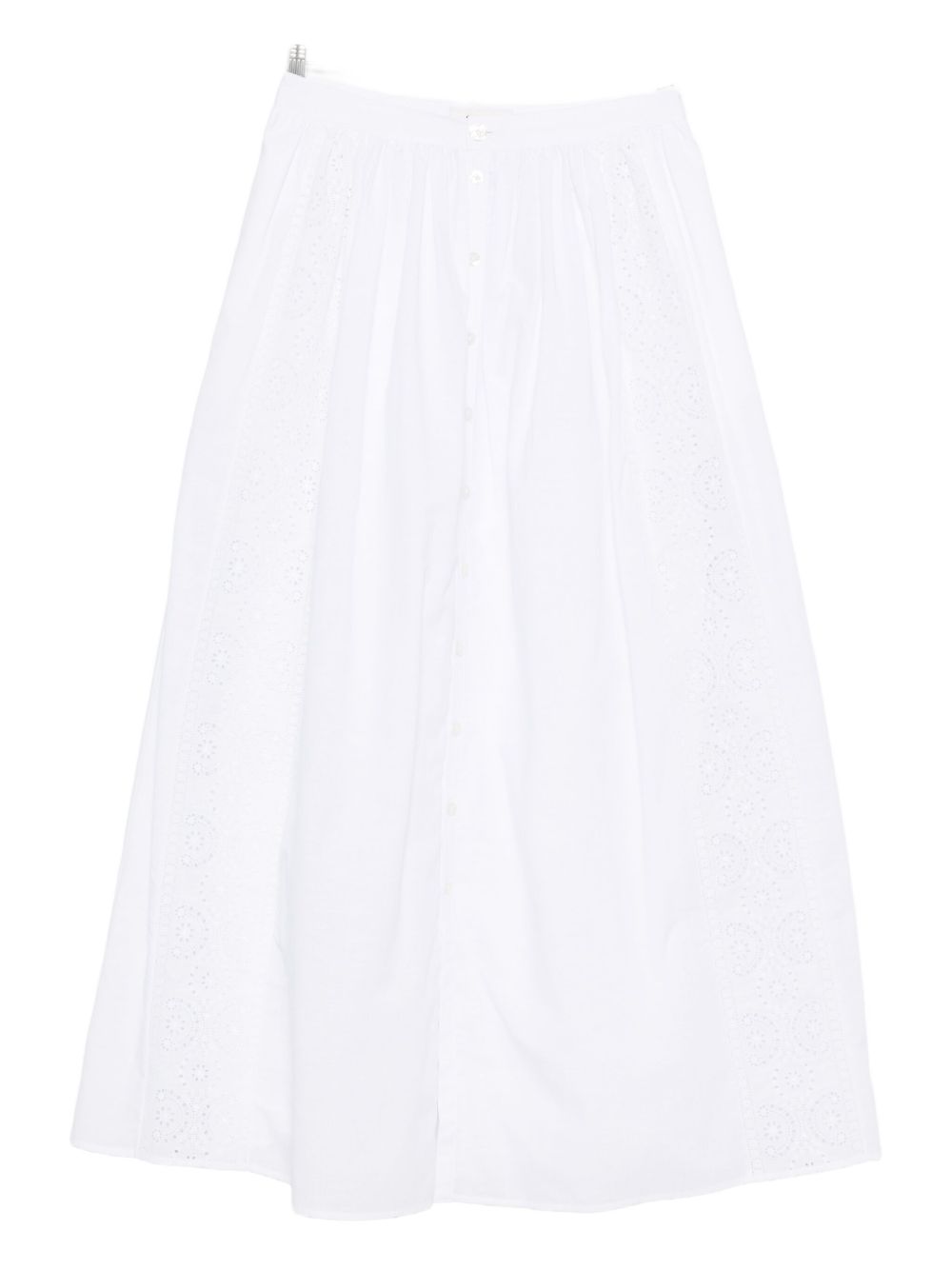 Celine Women Broderie Anglaise Midi Skirt
