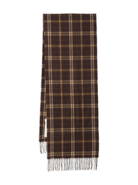 CELINE Celine Men Tartan Cashmere Scarf