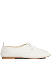 CELINE Celine Women Triomphe Richelieu Leather Lace-Up Shoe