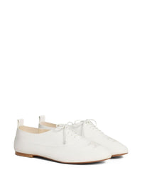 CELINE Celine Women Triomphe Richelieu Leather Lace-Up Shoe