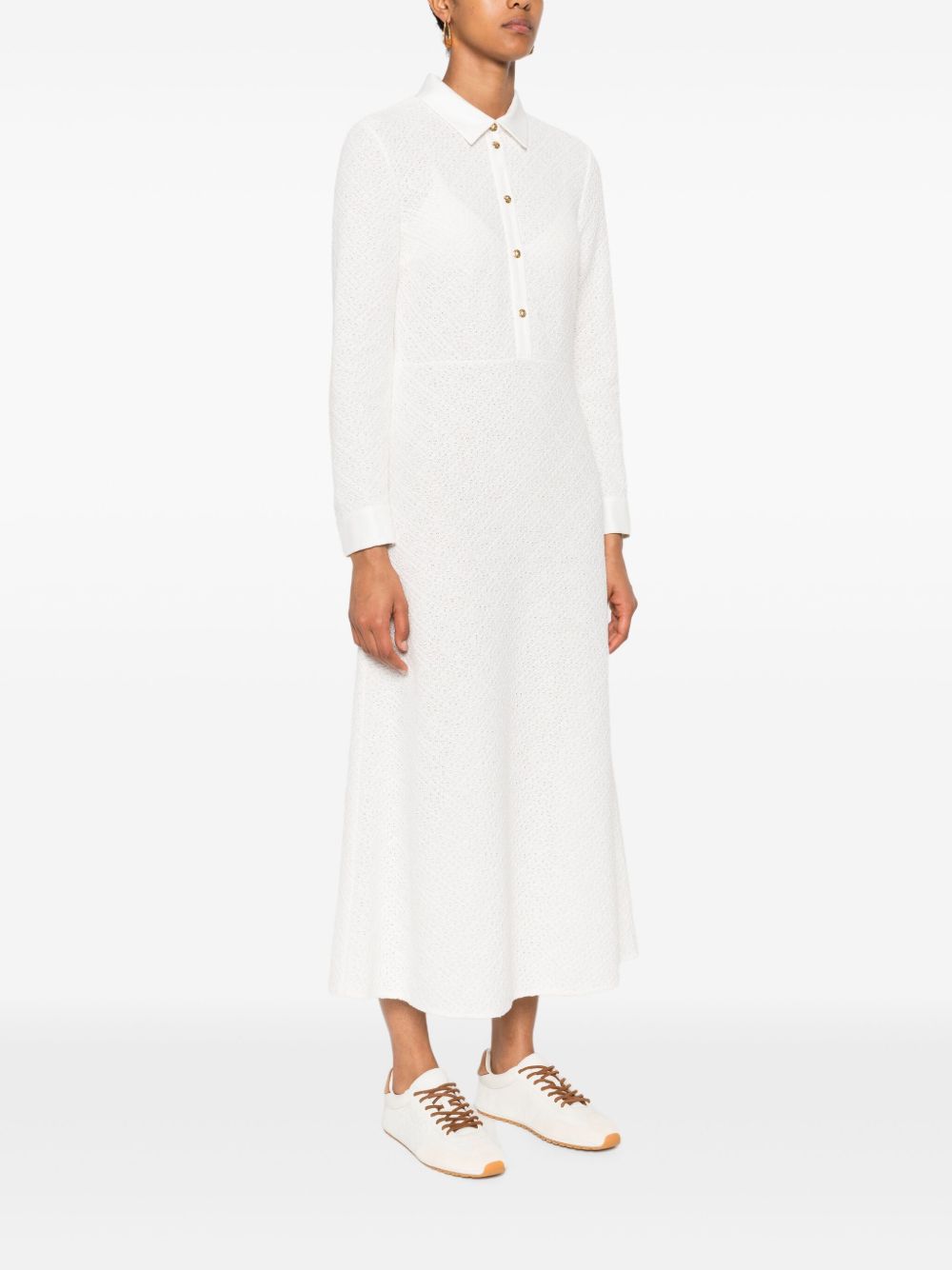 Celine Women Crochet Cotton Long Dress