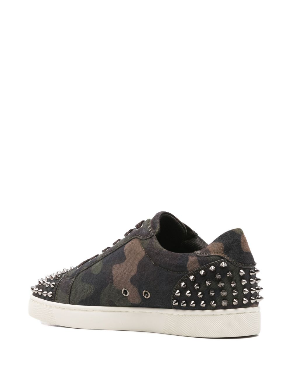 Christian Louboutin Men Seavaste Leather Sneakers