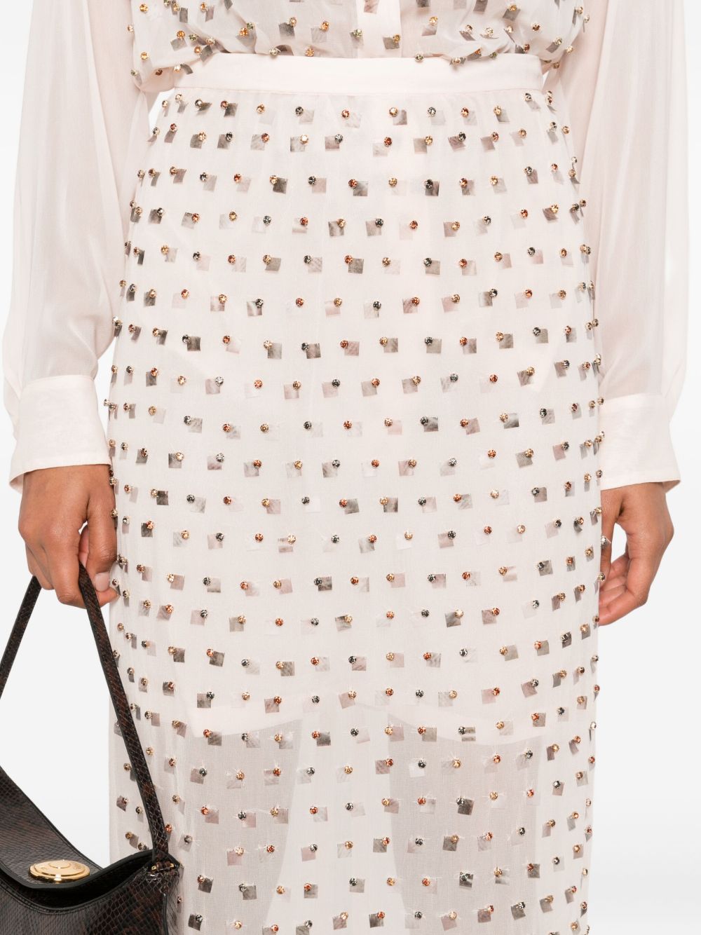 DRIES VAN NOTEN Dries Van Noten Women Sokna Embroidered Skirt