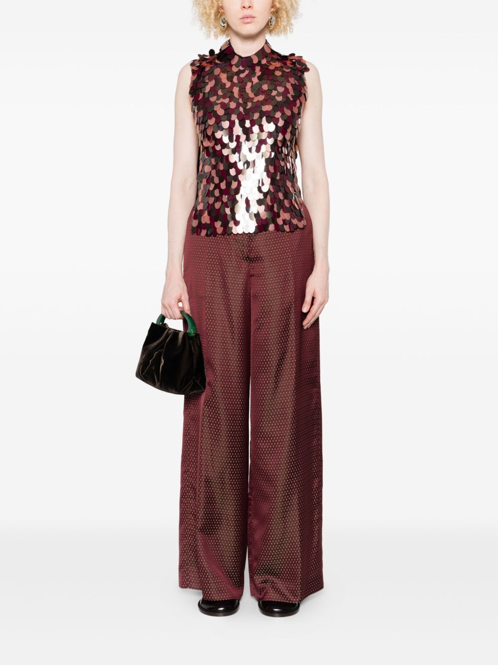 Dries Van Noten Women Penn Cotton Trousers