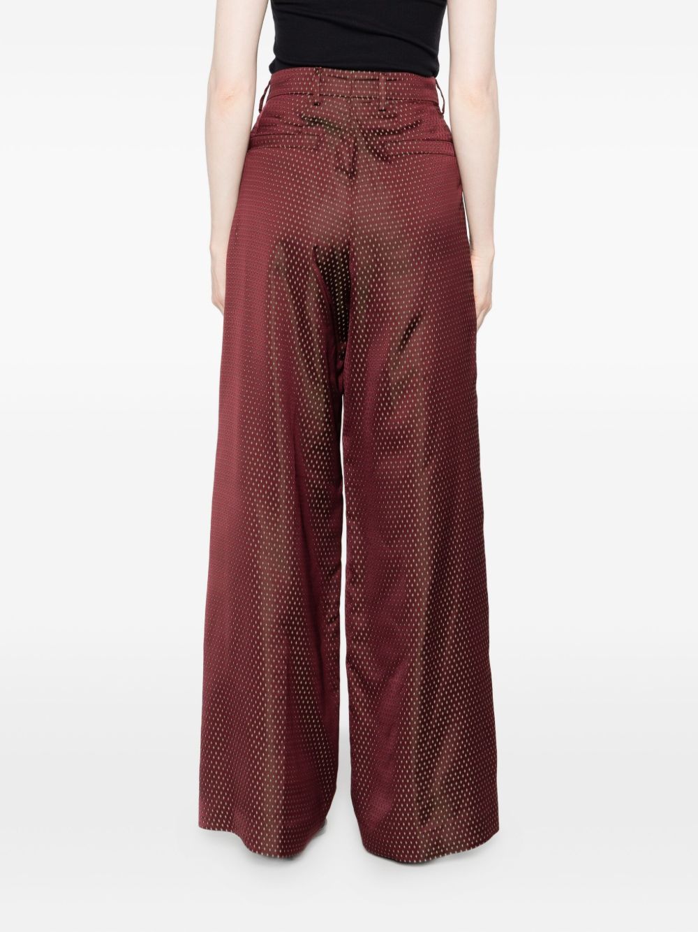 Dries Van Noten Women Penn Cotton Trousers