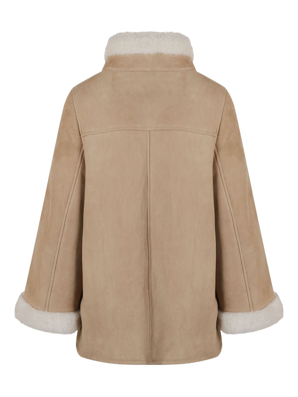 FAY Fay Women Leather Shealing Cape