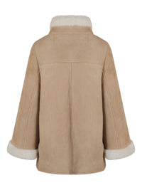 FAY Fay Women Leather Shealing Cape