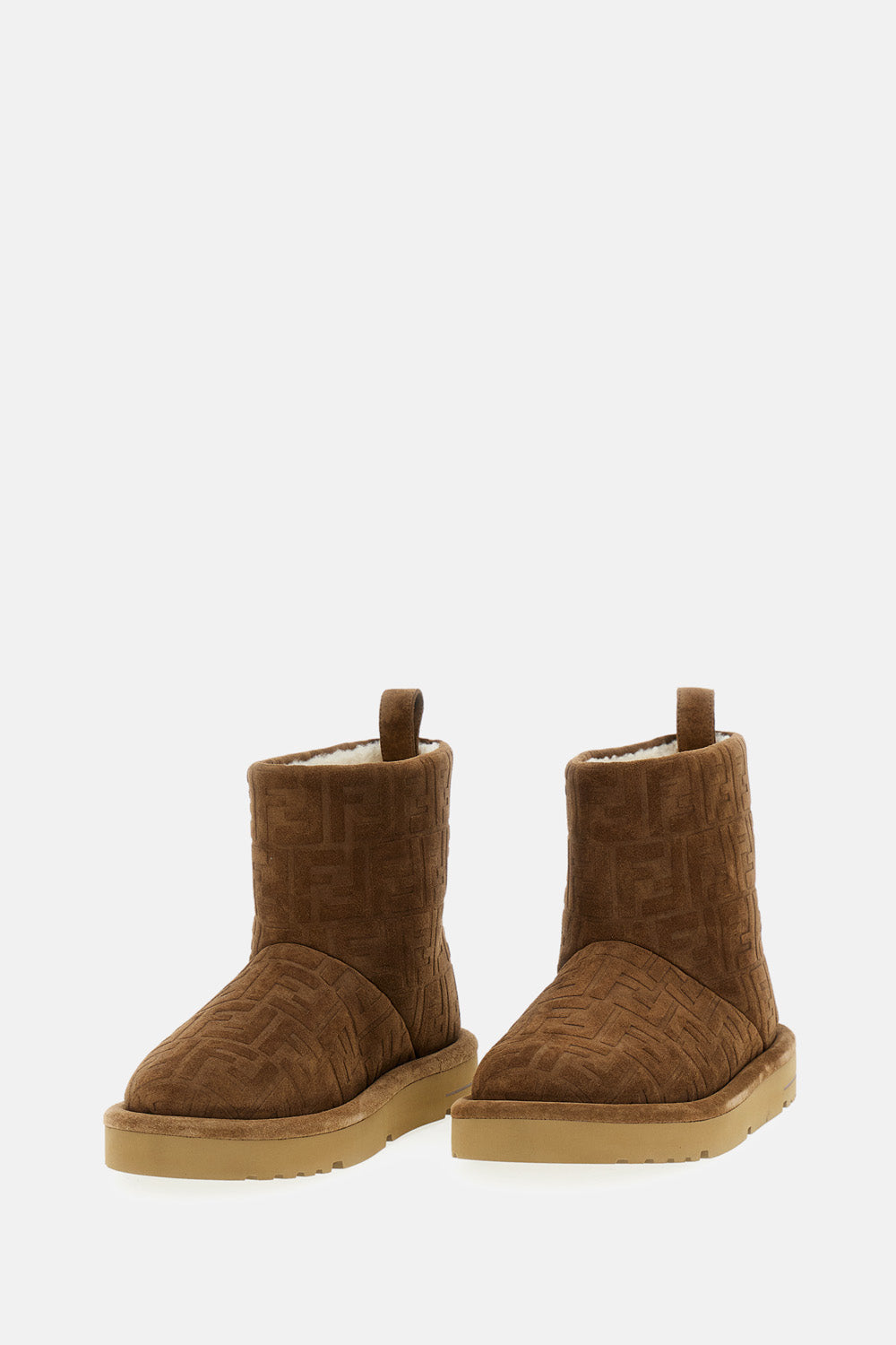Fendi Men Suede Boots