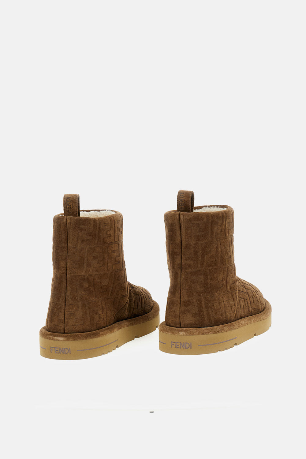 Fendi Men Suede Boots