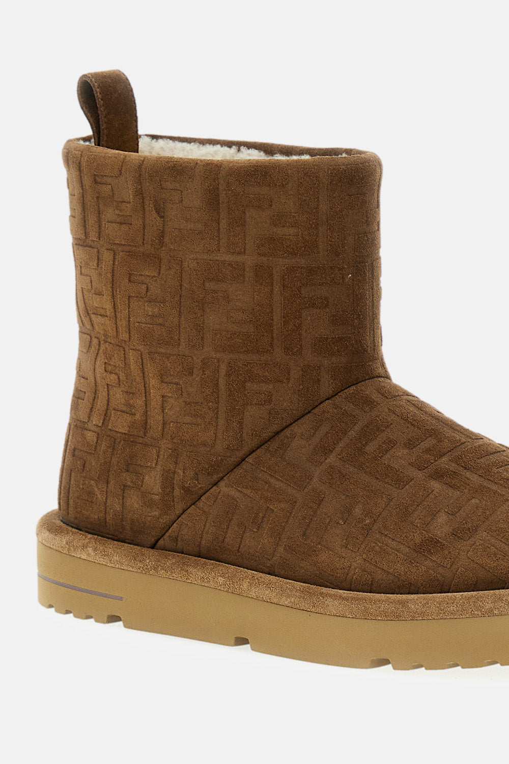 Fendi Men Suede Boots