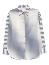 Forte Forte Women Striped Cotton Blend Shirt