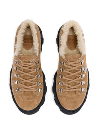 Ganni Women Suede Derbie Shoes