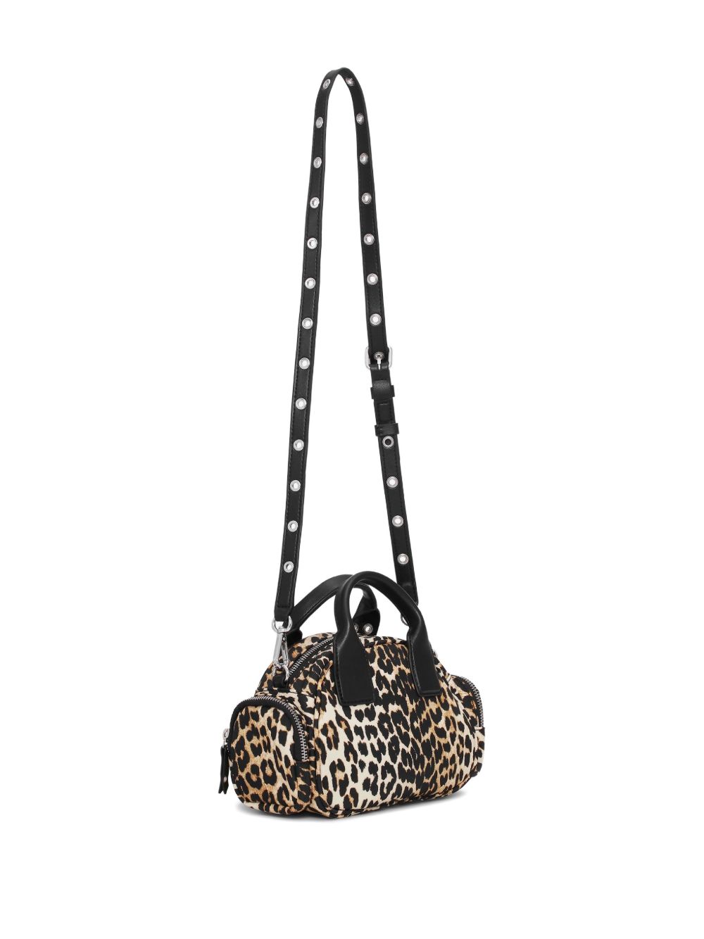 Ganni Women Nylon Small Duffle Bag