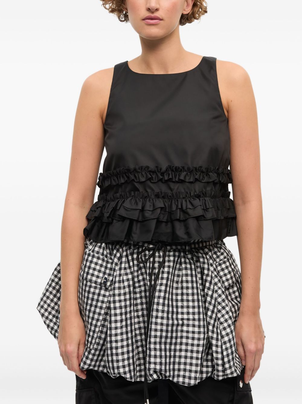 GANNI Ganni Women Nylon Tank Top