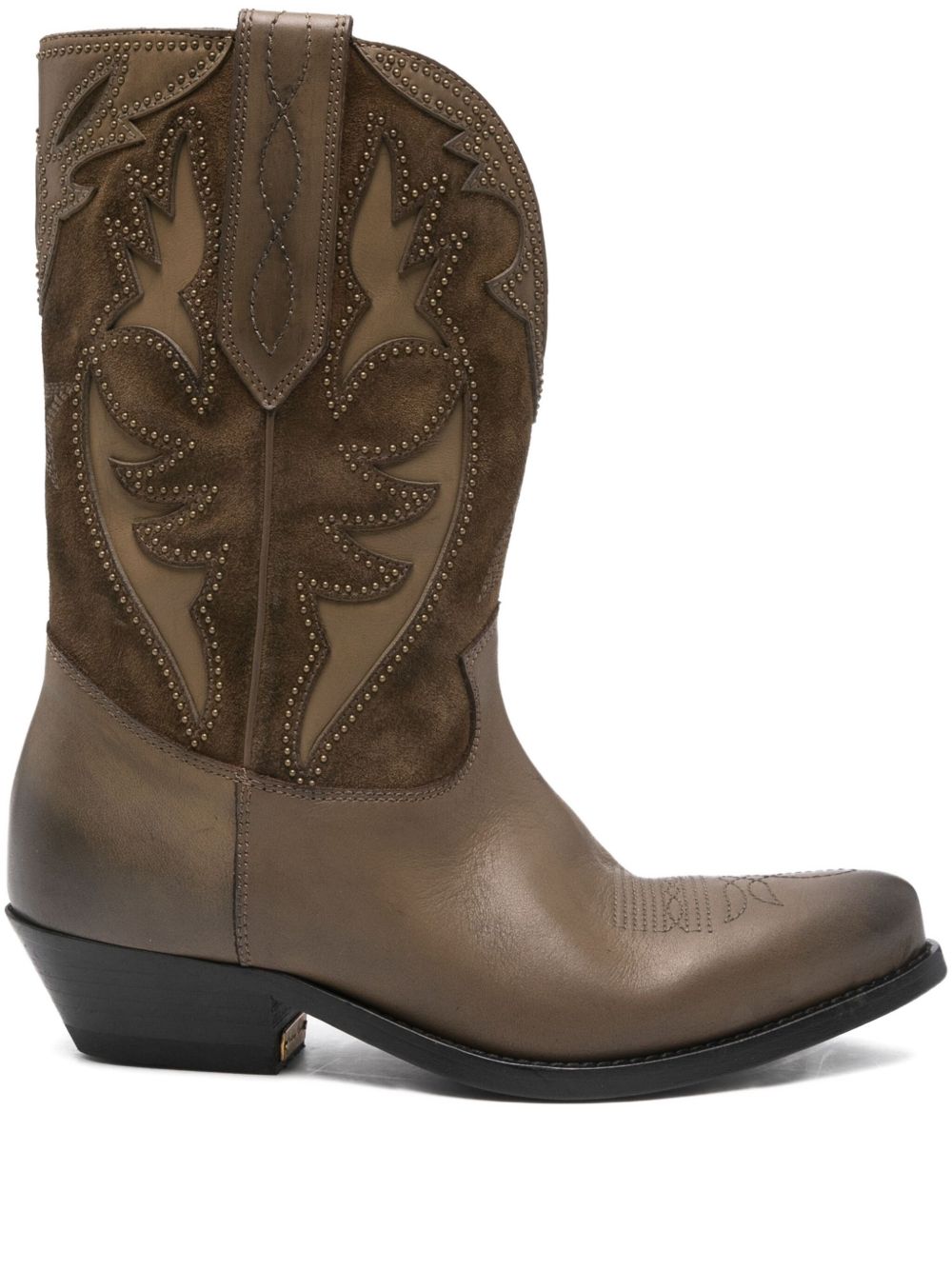 Golden Goose Women Wish Star Low Leather Boots