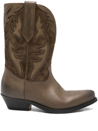 Golden Goose Women Wish Star Low Leather Boots