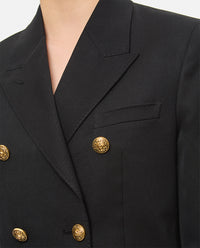 Golden Goose Golden Goose Women Double Breasted Blazer With Gold Bottons